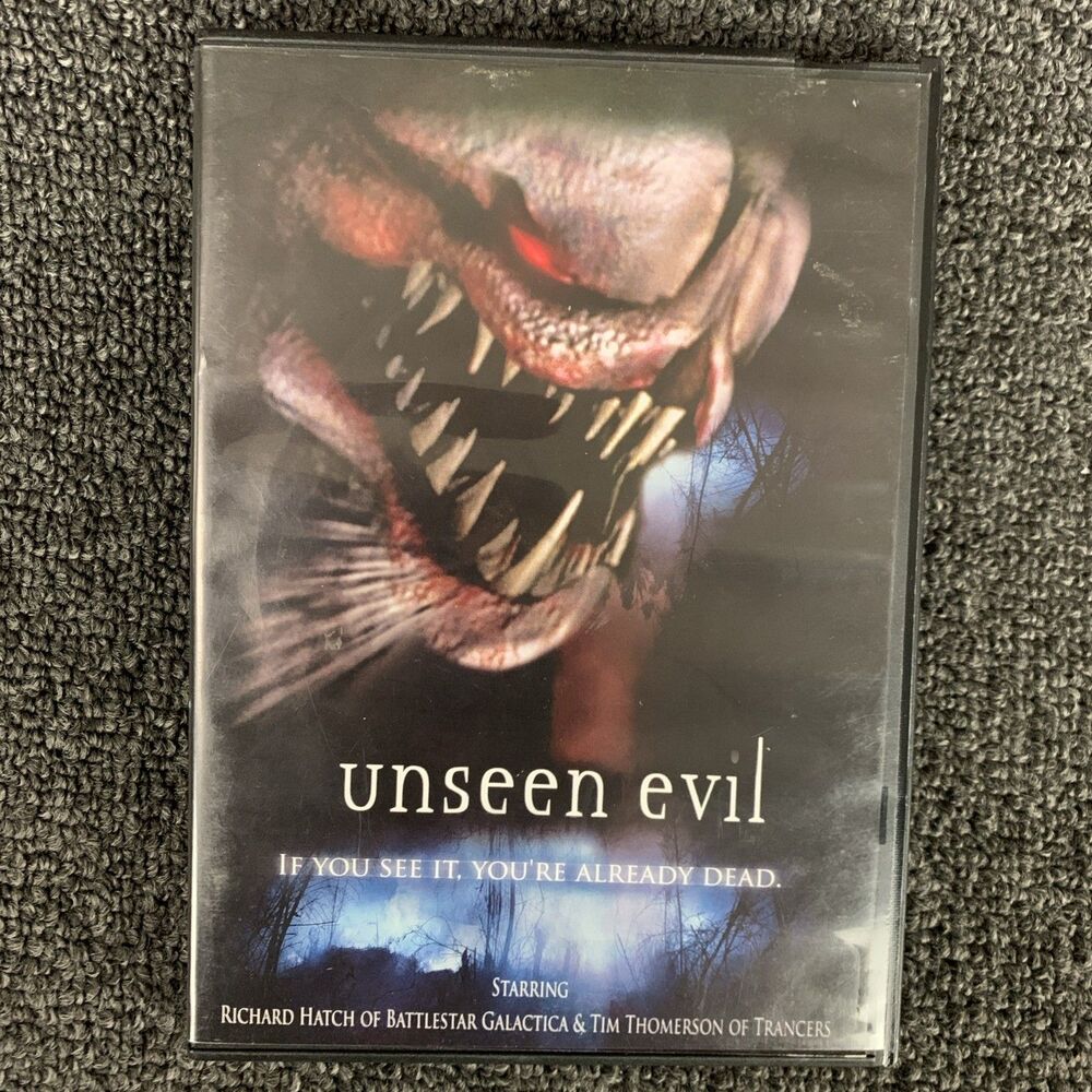 Unseen Evil (DVD, 2002) Ancient Alien Horror OOP HTF